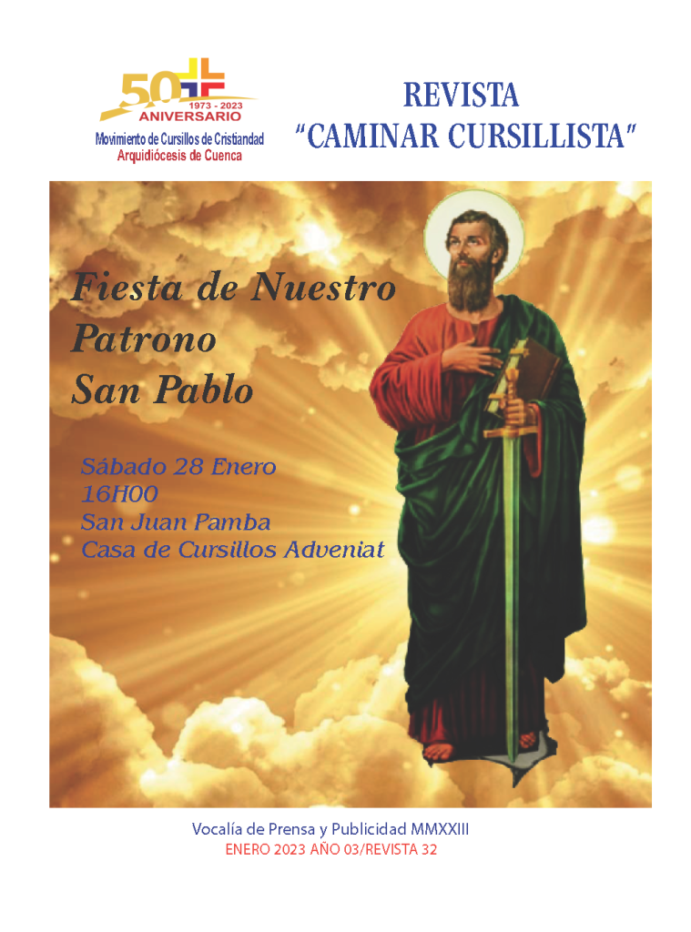 revista CAMINAR CURSILLISTA CUENCA ECUADOR