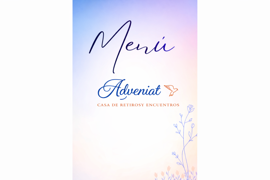 Menú casa de retiros Adveniat