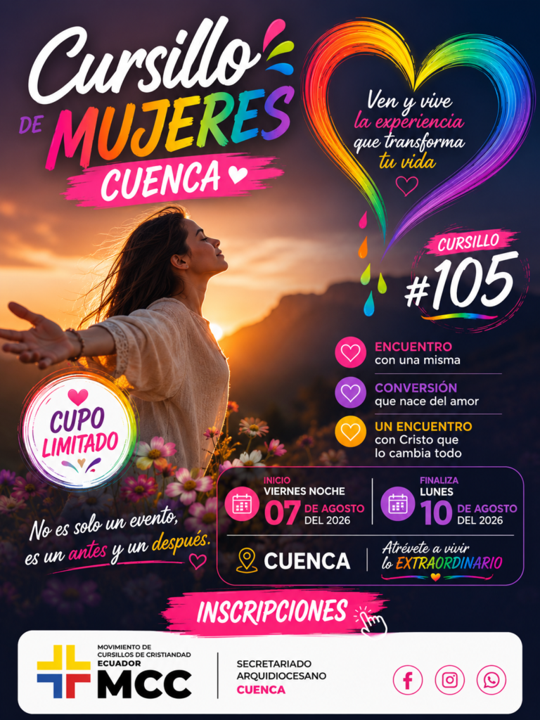 Cursillo de Mujeres invitación