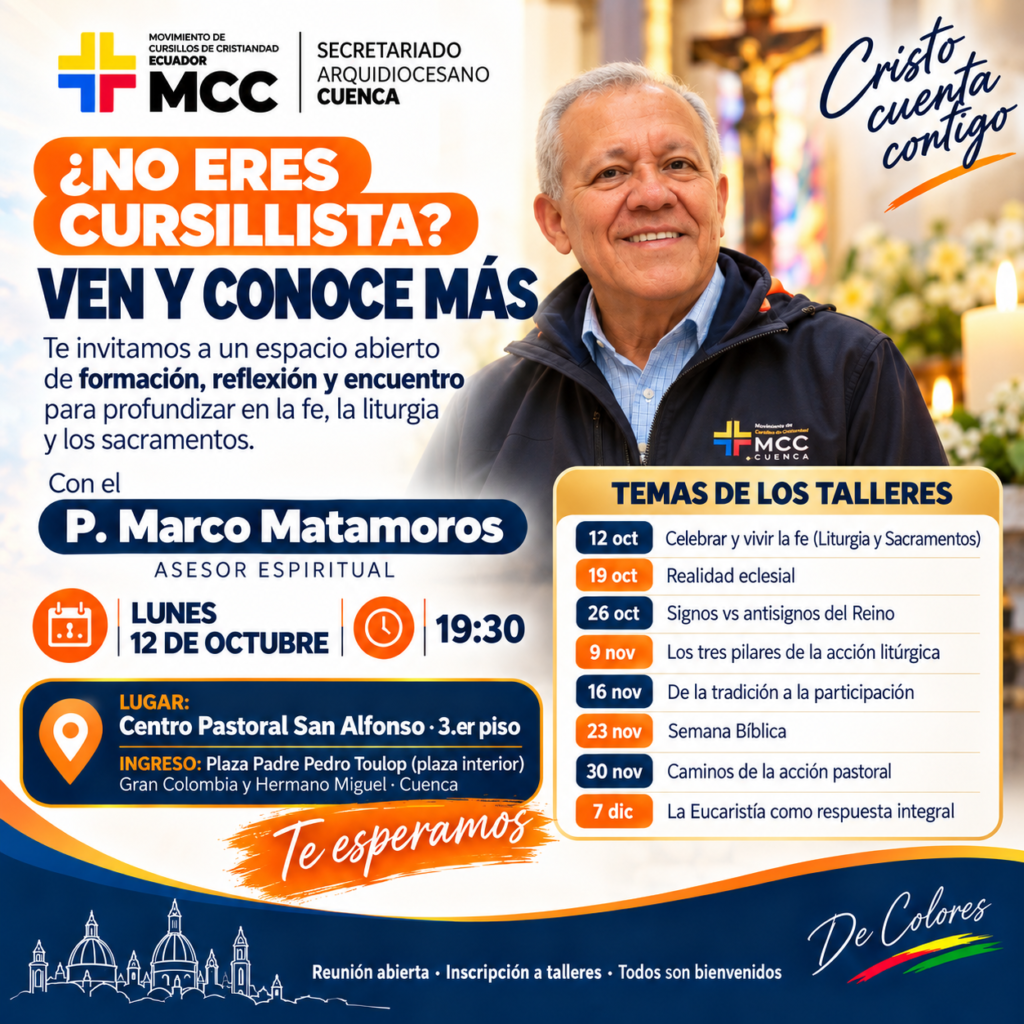 Talleres de formación de Misión, Liturgia y Sacramentos dem MCC de Cuenca